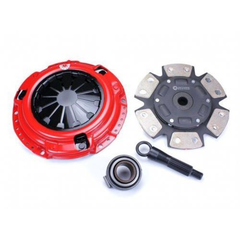 Action Clutch Stage 5 Iron Button 6-Puck Sprung Clutch Kit | 2006-2011 Mazda Miata MX-5 2.0L 5MT (ACR-0881)