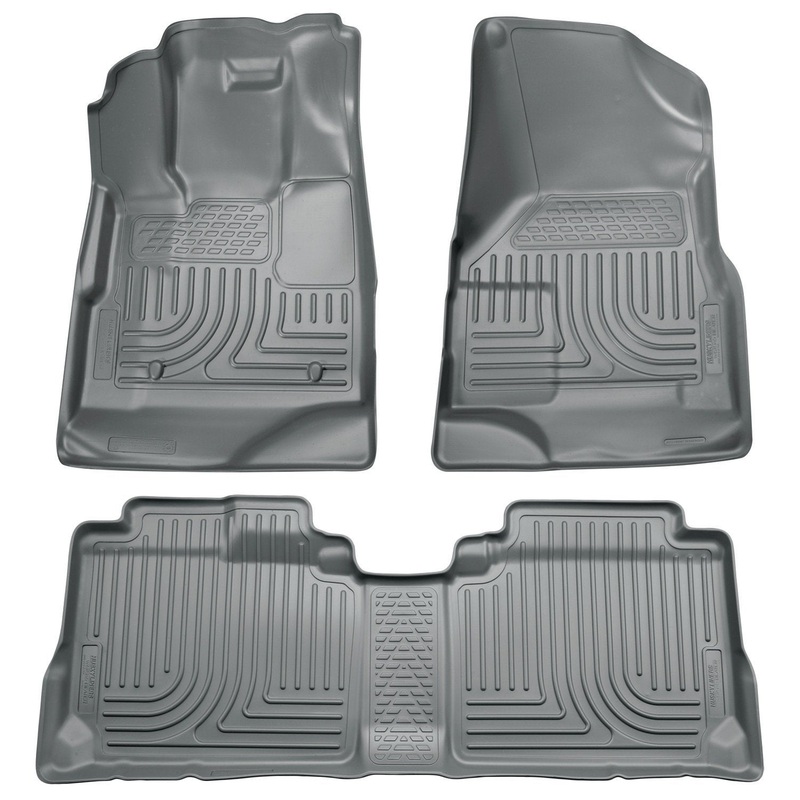 2010-2012 Chevy Equinox/GMC Terrain WeatherBeater Combo Gray Floor Liners by Husky Liners (98132)