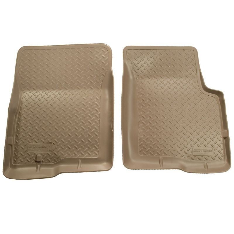 2000-2005 Ford Excursion Classic Style Tan Floor Liners by Husky Liners (33903)