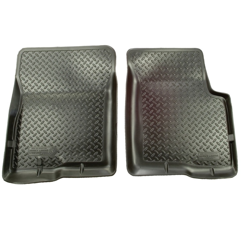 2005-2012 Nissan Pathfinder/XTerra Classic Style Black Floor Liners by Husky Liners (36251)