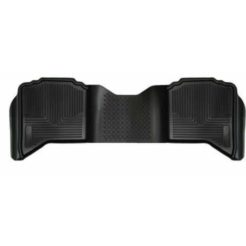 2005-2014 Toyota Tacoma Crew Cab Pickup X-Act Contour Black 2nd Seat Floor Liner by Husky Liners (53801)