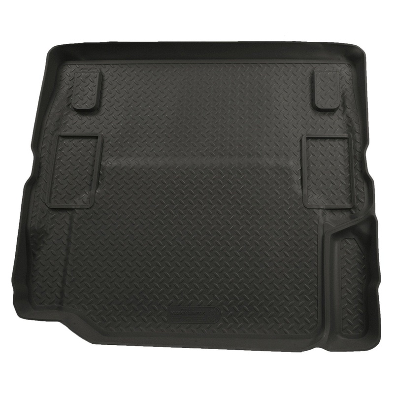 2007-2010 Jeep Wrangler Classic Style Black Rear Cargo Liner by Husky Liners (20521)