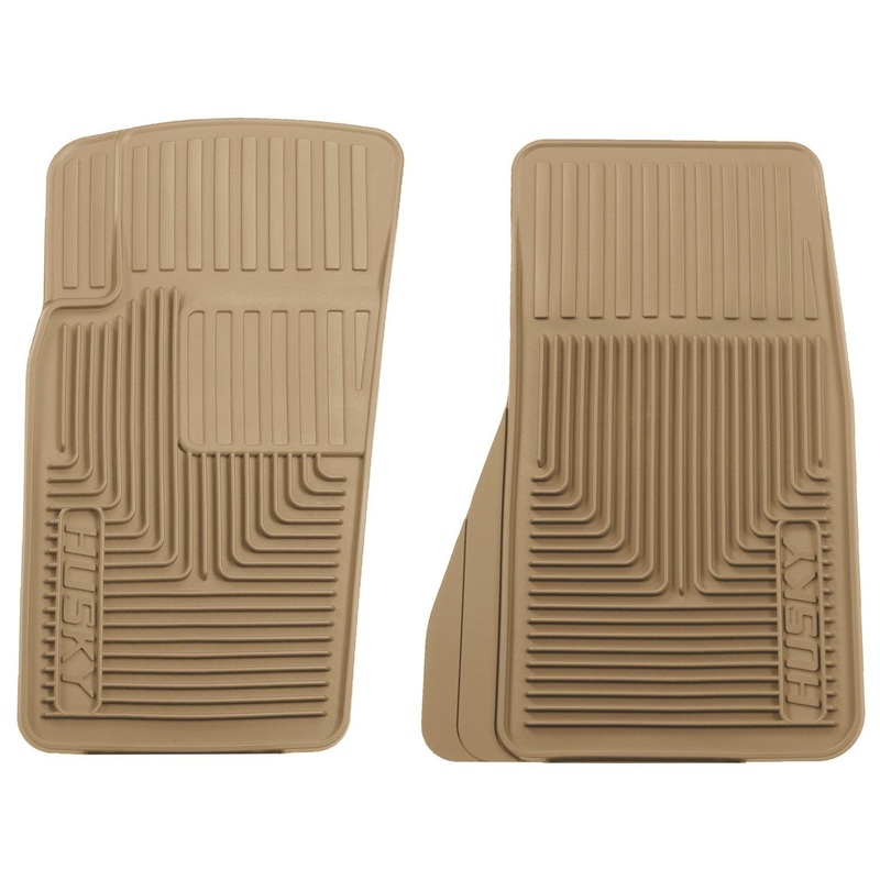 2007-2011 Jeep Wrangler (Base/Unlimited)/02-07 Liberty Heavy Duty Tan Front Floor Mats by Husky Liners (51083)