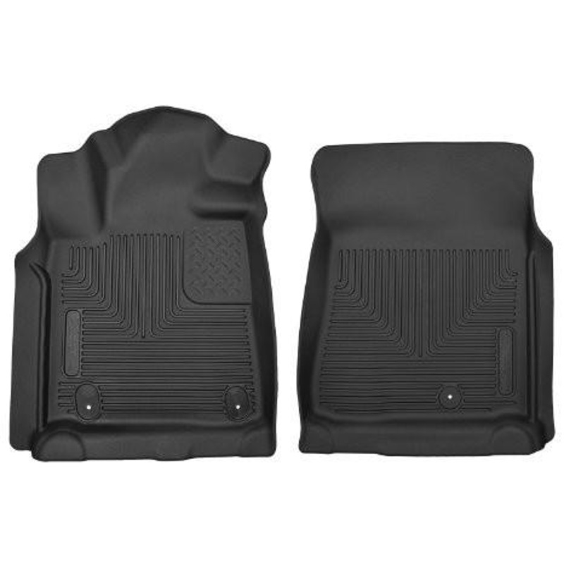 2007-2011 Toyota Tundra Pickup(Crew / Ext / Std Cab) X-Act Contour Black Front Floor Liners by Husky Liners (53731)