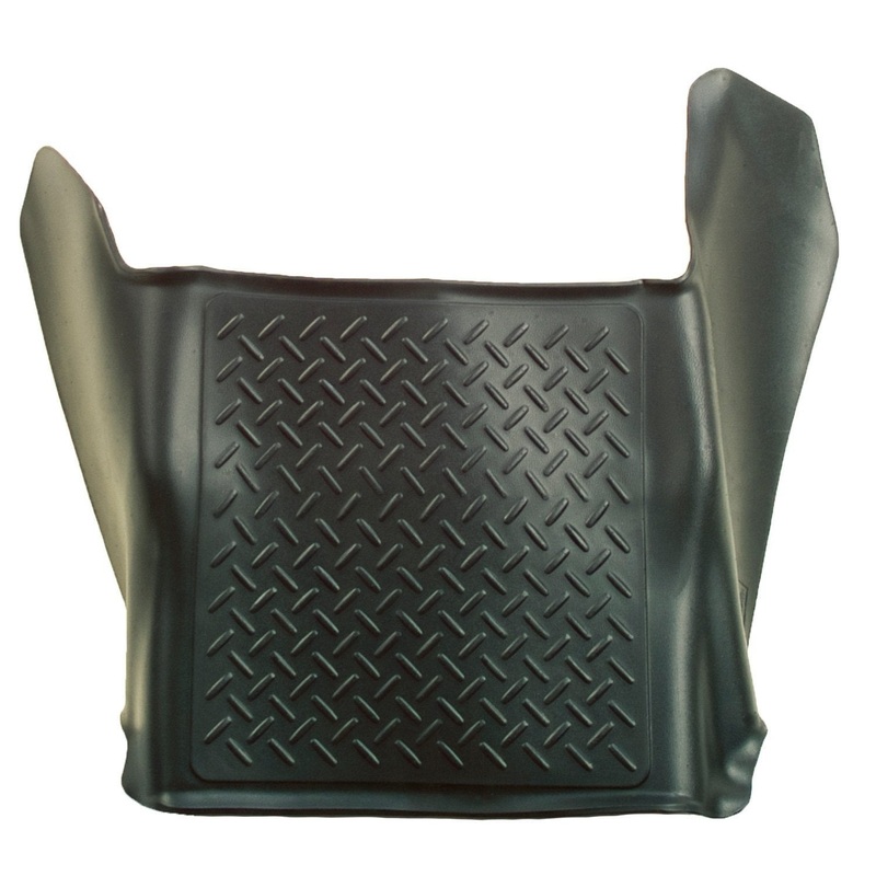 2010-2012 Dodge Ram 1500/2500/3500 Regular Cab Classic Style Center Hump Black Floor Liner by Husky Liners (83711)