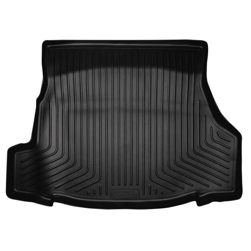 2010-2012 Ford Mustang (No Convertible) WeatherBeater Black Trunk Liner by Husky Liners (43031)