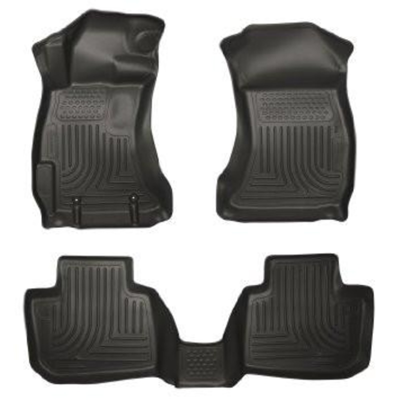 2010-2012 Subaru Legacy/Outback WeatherBeater Combo Black Floor Liners by Husky Liners (98841)
