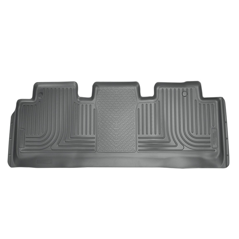 2011-2012 Honda Odyssey WeatherBeater 2nd Row Gray Floor Liners by Husky Liners (19882)