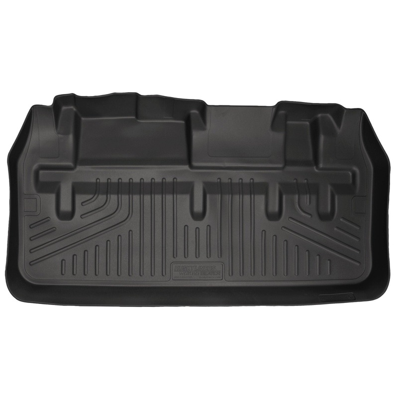 2011-2012 Toyota Sienna WeatherBeater Black Rear Cargo Liner (w/Man. Storing 3rd Row Seats) by Husky Liners (44041)
