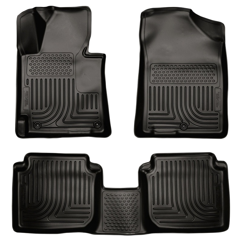 2011 Hyundai Elantra WeatherBeater Combo Black Floor Liners by Husky Liners (98891)