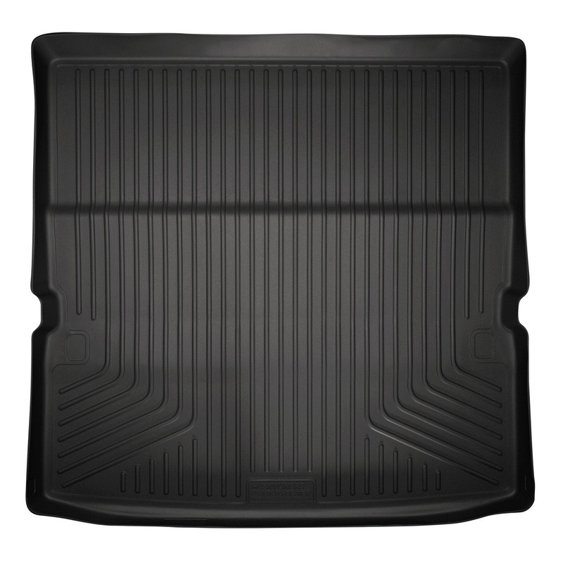 2011 Infiniti QX56 WeatherBeater Black Rear Cargo Liner (Behind 2nd Seat) by Husky Liners (26611)