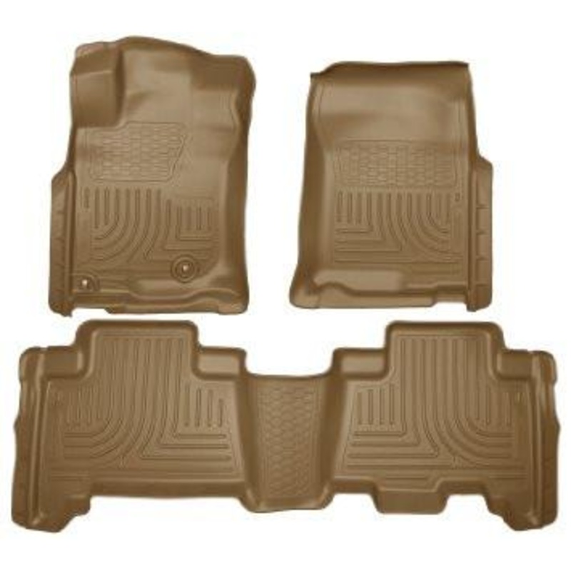 2011 Infiniti QX56 WeatherBeater Combo Black Floor Liners by Husky Liners (98611)