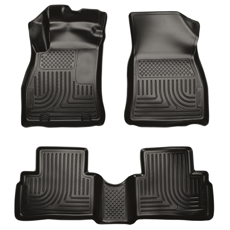 2011 Nissan Juke WeatherBeater Combo Black Floor Liners by Husky Liners (98621)