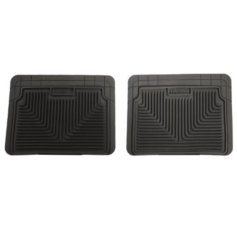 2012-2013 Dodge Ram/88-09 Toyota 4Runner Heavy Duty Black 2nd Row Floor Mats by Husky Liners (52021)