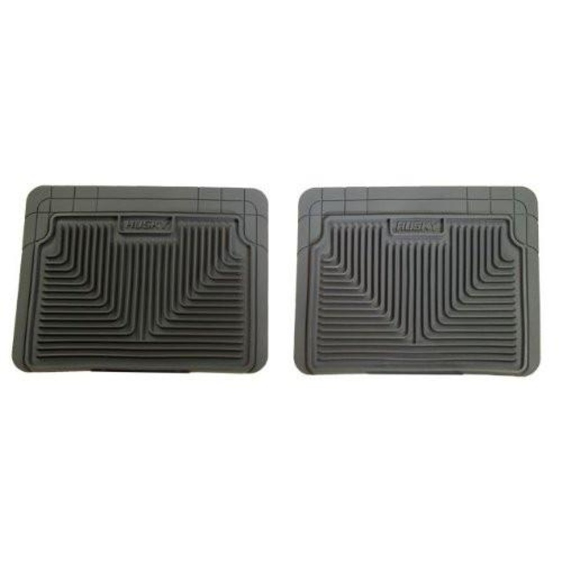 2012-2013 Dodge Ram/88-09 Toyota 4Runner Heavy Duty Grey 2nd Row Floor Mats by Husky Liners (52022)