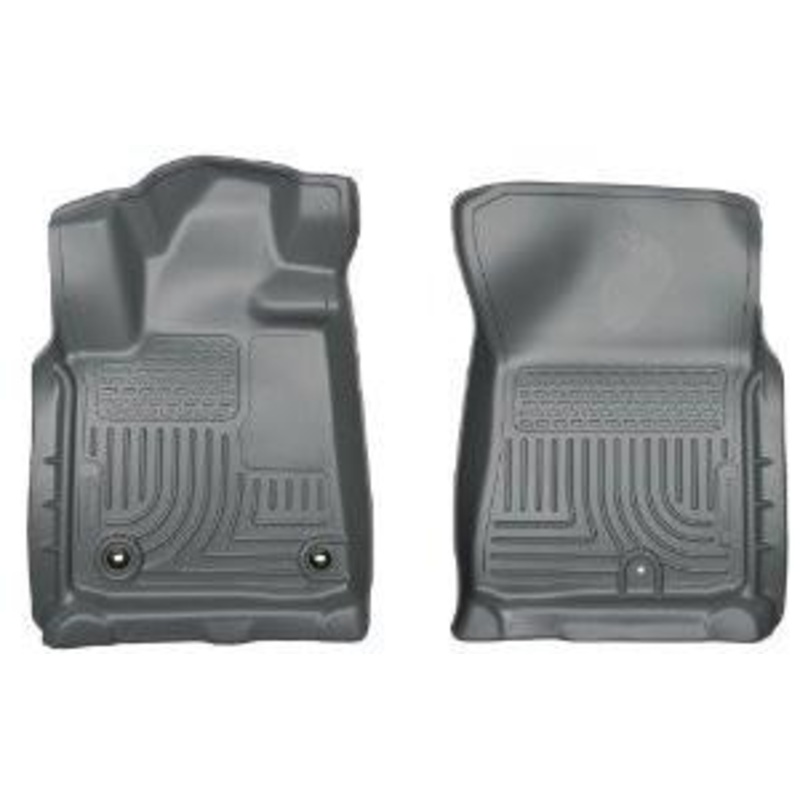 2012-2013 Toyota Tundra Weatherbeater Black Front Floor Liners by Husky Liners (18562)