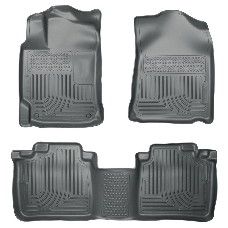 2012 Toyota Camry WeatherBeater Combo Gray Floor Liners by Husky Liners (98902)