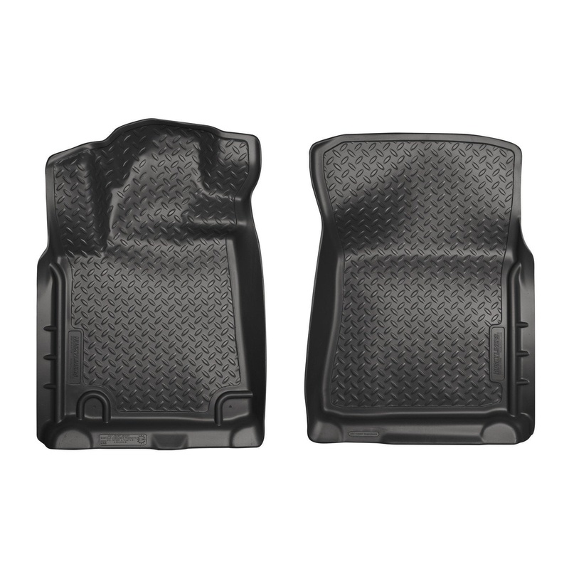 2012 Toyota Tundra/Sequoia Classic Style Black Floor Liners by Husky Liners (35571)
