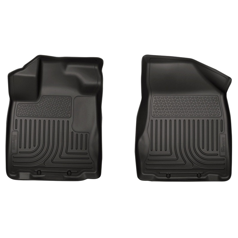 2013 Nissan Pathfinder Weatherbeater Tan Front Floor Liners by Husky Liners (18661)