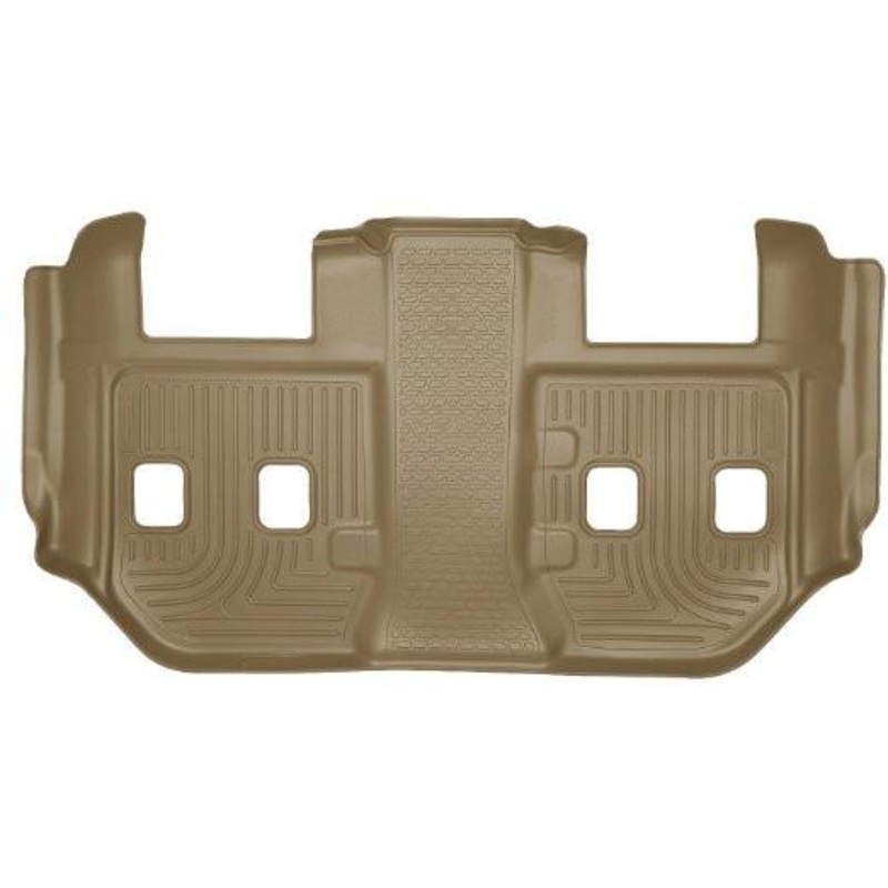 2015 Chevrolet/GMC Suburban/Yukon XL WeatherBeater Tan Third Seat Floor Liners by Husky Liners (19283)