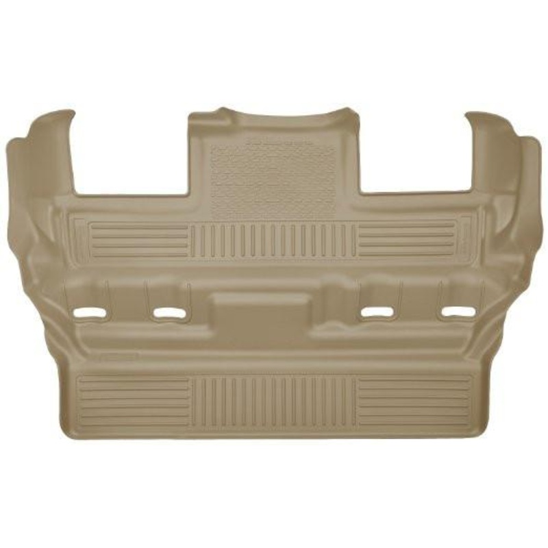 2015 GM Escalade/Tahoe/Yukon WeatherBeater Tan 3rd Seat (Bucket 2nd) Floor Liner by Husky Liners (19303)