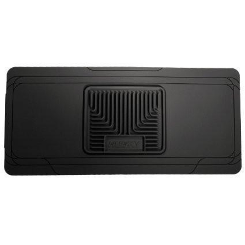 Universal Classic Style Center Hump Black Floor Mat (w/o Shifter Console) by Husky Liners (53001)