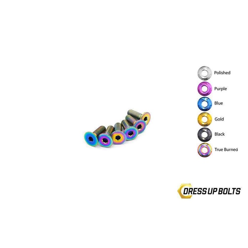 Dress Up Bolts 15mm Titanium Steering Wheel Kit (ACC-003-Ti)