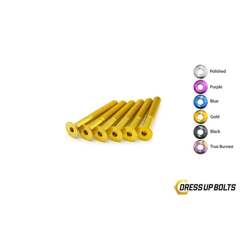 Dress Up Bolts 40mm Titanium Steering Wheel Kit (ACC-011-Ti)