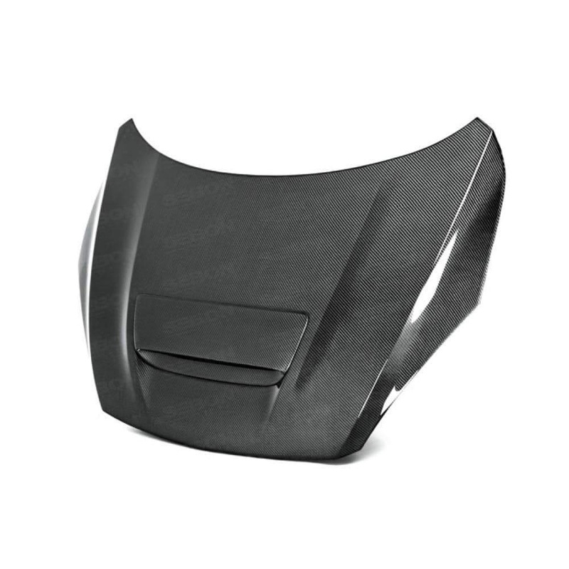 Seibon OEM-Style Carbon Fiber Hood | 2010-2013 Mazda Mazdaspeed3 (HD1012MZ3-OE)