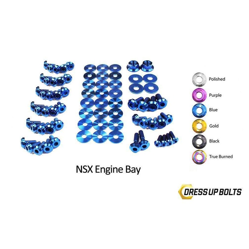 Dress Up Bolts Titanium Engine Bay Kit | 1990-2005 Acura NSX (HON-032-Ti)