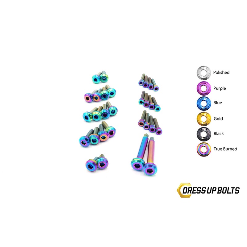 Dress Up Bolts Titanium Engine Cover Kit | Nissan RB26 (NIS-037-Ti)