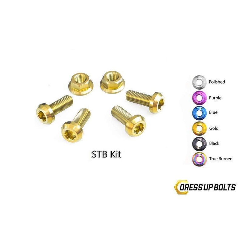 Dress Up Bolts Titanium Strut Tower Bar Kit | 2009-2016 Nissan 370Z Z34 (NIS-013-Ti)