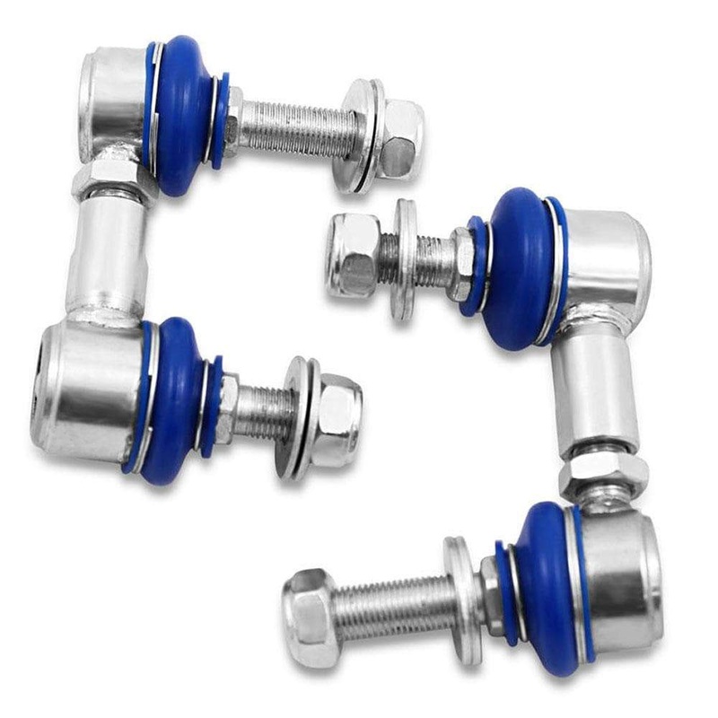 SuperPro Front Sway Bar Link Kit - Heavy Duty Adjustable | 2009+ Nissan GT-R R35 (TRC1225L)