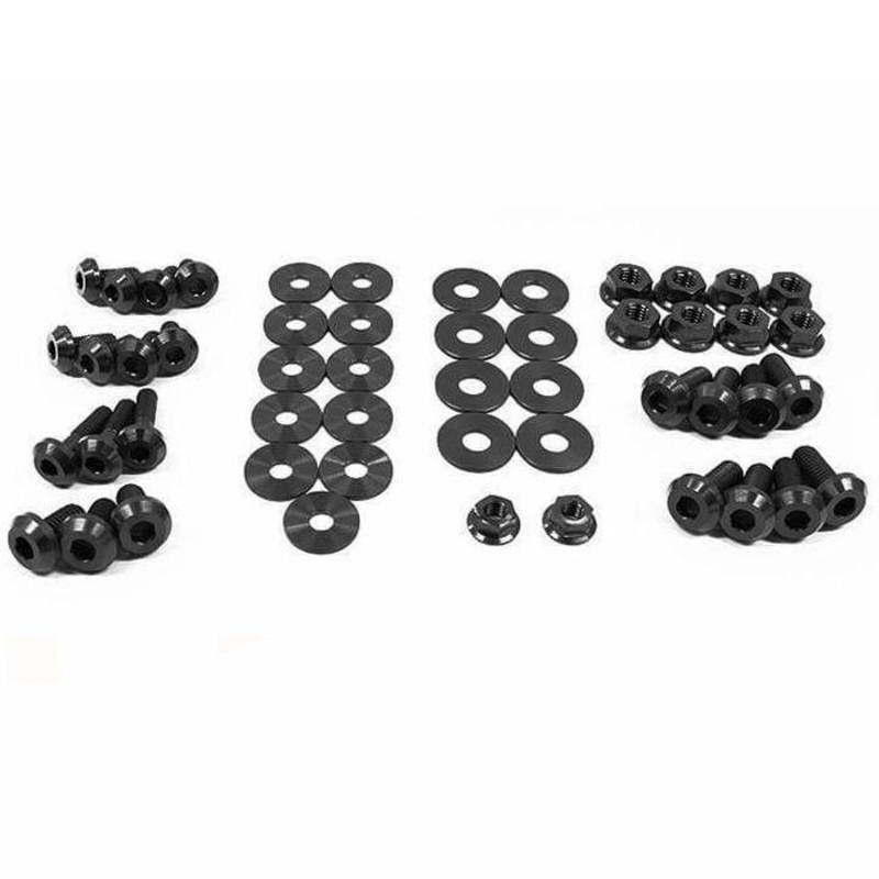 Dress Up Bolts Titanium Engine Bay Kit | 2003-2008 Nissan 350Z Z33 (NIS-009-Ti)