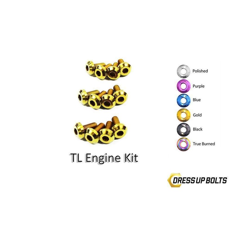 Dress Up Bolts Titanium Engine Kit | 2004-2008 Acura TL (HON-006-Ti)