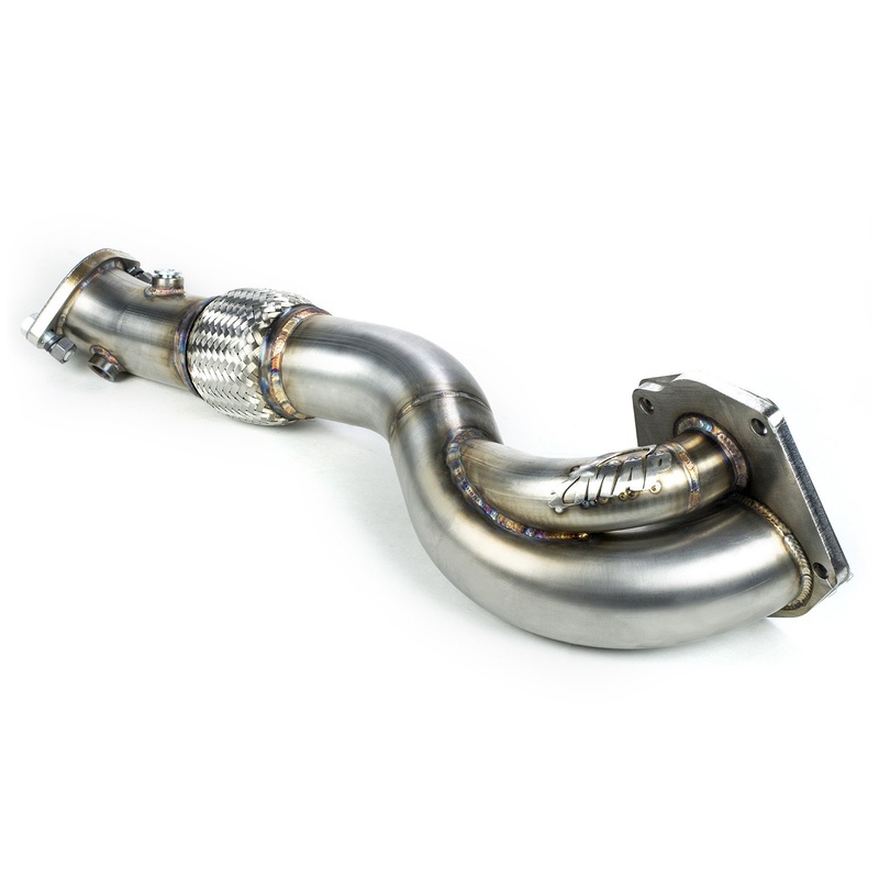 MAP O2 Eliminator Downpipe | 2008-2015 Mitsubishi Evo X (EVOX-O2E)