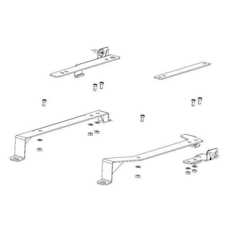 Recaro Speed V Driver Seat Brackets | (7227111.1)