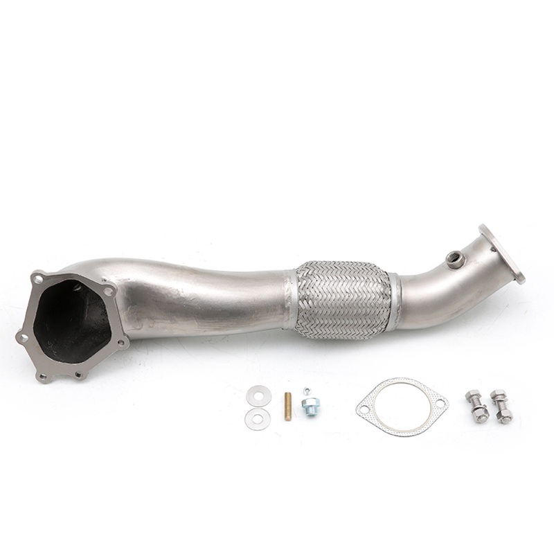 CP-E QKspl Cast Bellmouth Downpipe | 2008-2015 Mitsubishi Evolution X (MTDP00002T)
