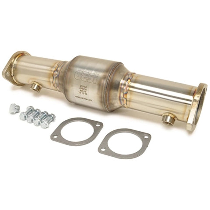 STM Stainless Steel High Flow GESi EPA Cat | 2001-2006 Mitsubishi Lancer Evolution 8/9 (STM-EVO79-HFC)
