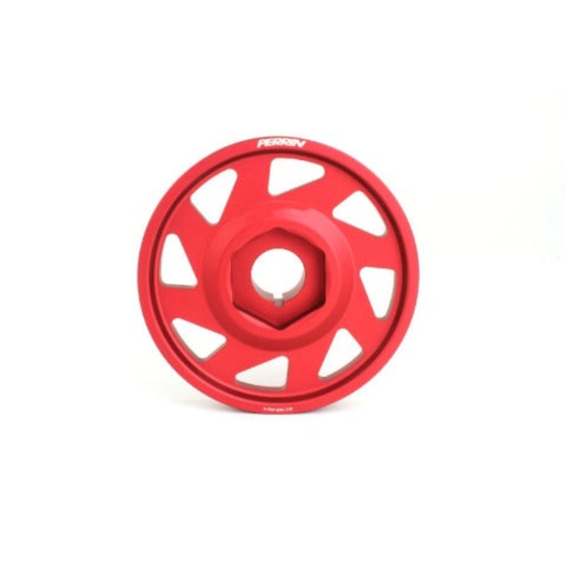 Perrin Crank Pulley | 2017-2021 Honda Civic Type-R (PHP-ENG-100RD)