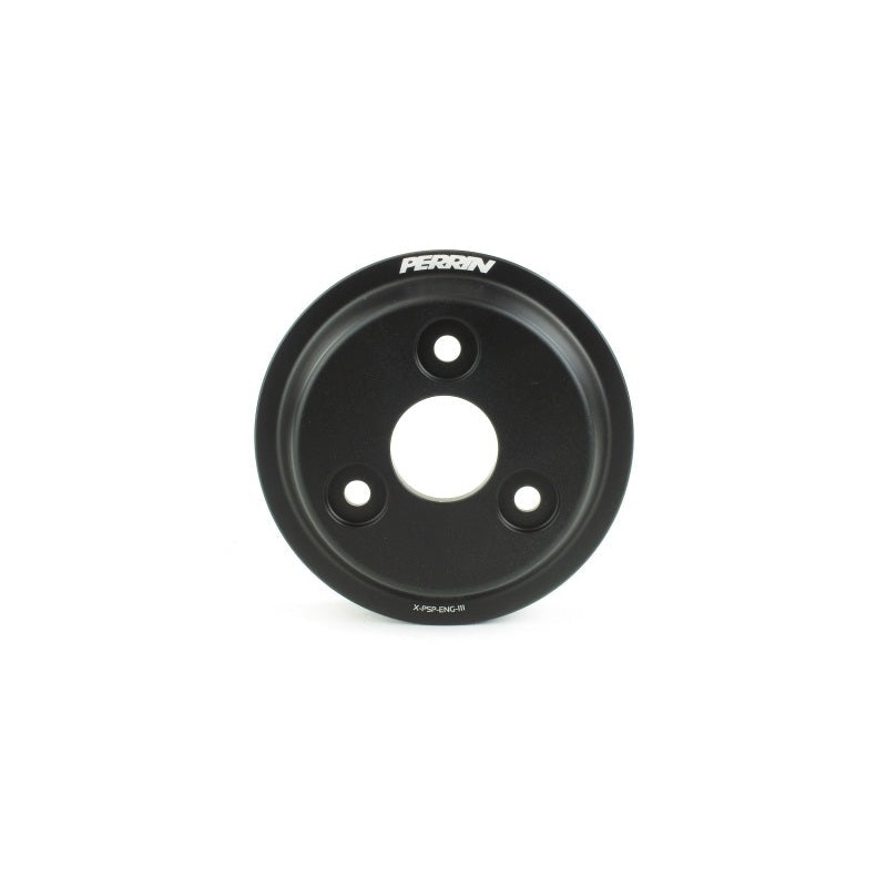 Perrin Lightweight Water Pump Pulley - Black | 2015-2021 Subaru WRX (PSP-ENG-111BK)