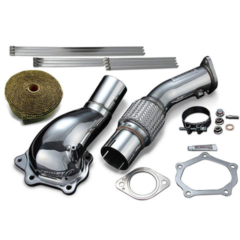 Tomei 3" Widemouth Downpipe | 2008-2015 Mitsubishi Evo X (TB6060-MT02A)