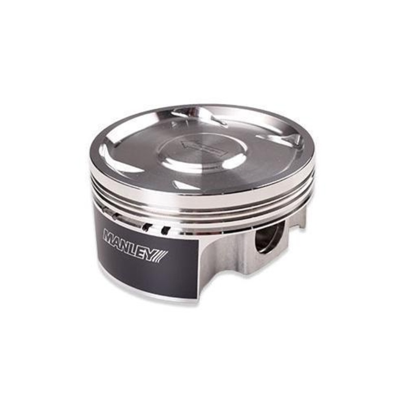 Manley 10.0 Comp Ratio / +2cc / +.5mm Oversize Turbo Tuff Stock Stroke Pistons | 2008-2015 Mitsubishi Evo X (614305CE-4)