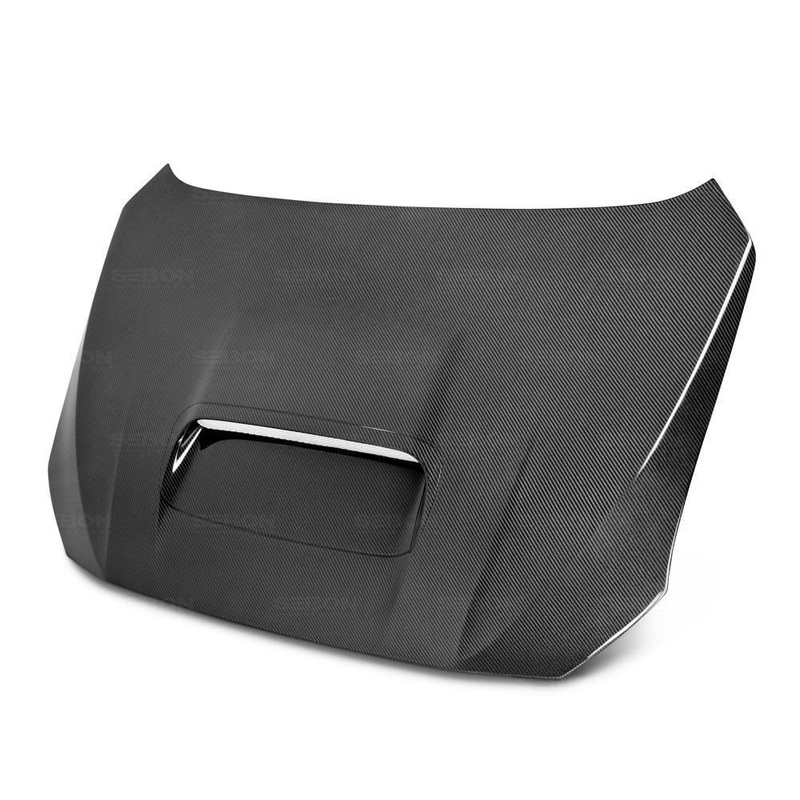 Seibon OEM-Style Carbon Fiber Hood | 2015-2019 Subaru WRX/STI (HD15SBIMP-OE)