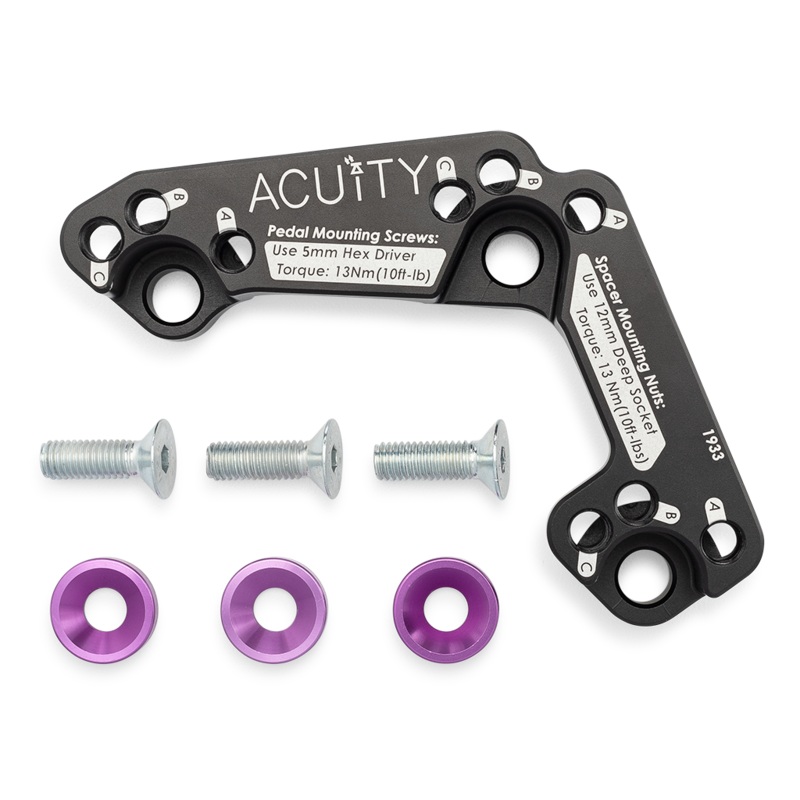 Acuity RHD Throttle Pedal Spacer | Multiple Honda Fitments (1933)