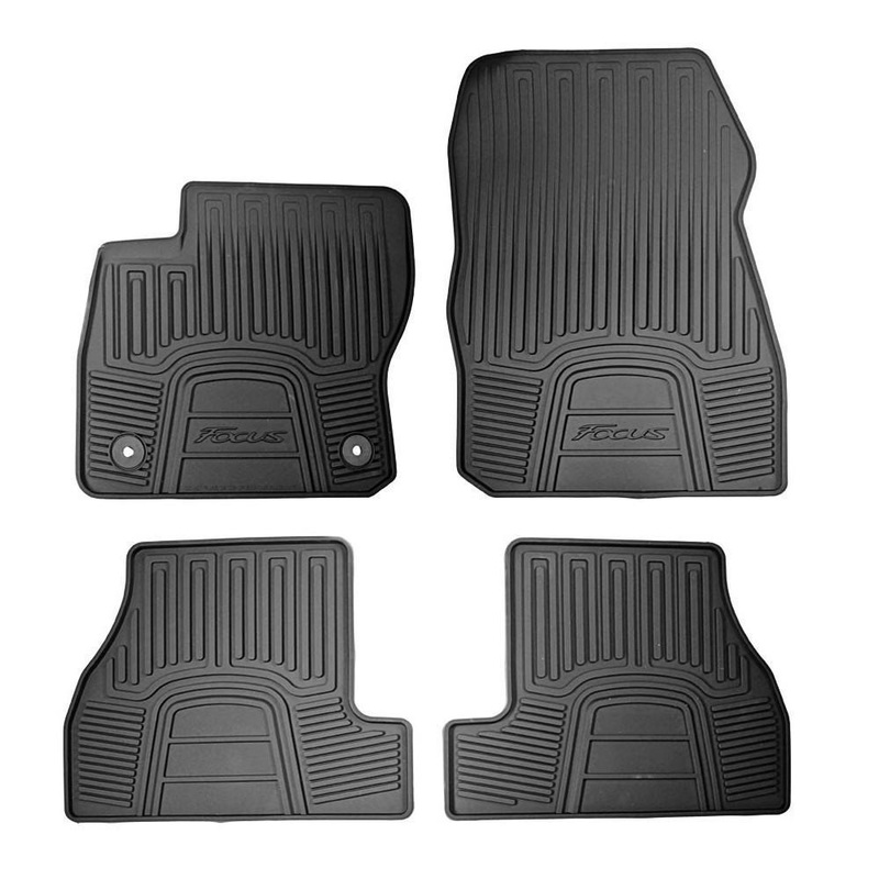 Ford OEM Rubber Floor Mat Set | 2013-2018 Ford Focus ST (DM5Z-5413300-AC)