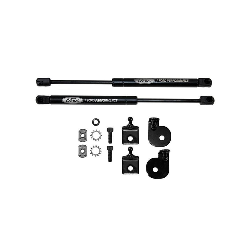 Ford Performance Bolt-In Hood Strut Kit | 2015-2019 Ford Mustang EcoBoost/V6/GT (M-16826-MA)