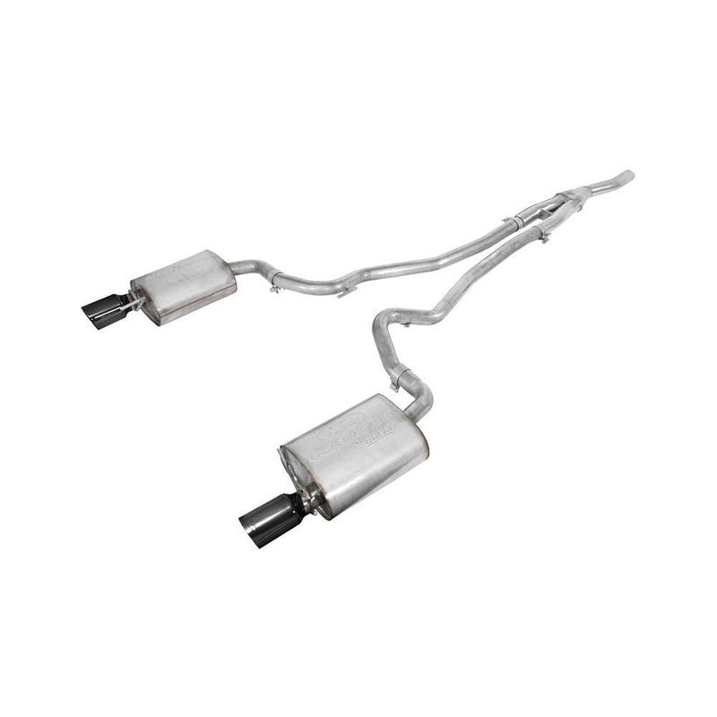 Ford Performance Touring 2-1/4" Cat-Back Exhaust by Borla | 2015-2019 Ford Mustang EcoBoost w/o Active Exhaust (M-5200-M4T)