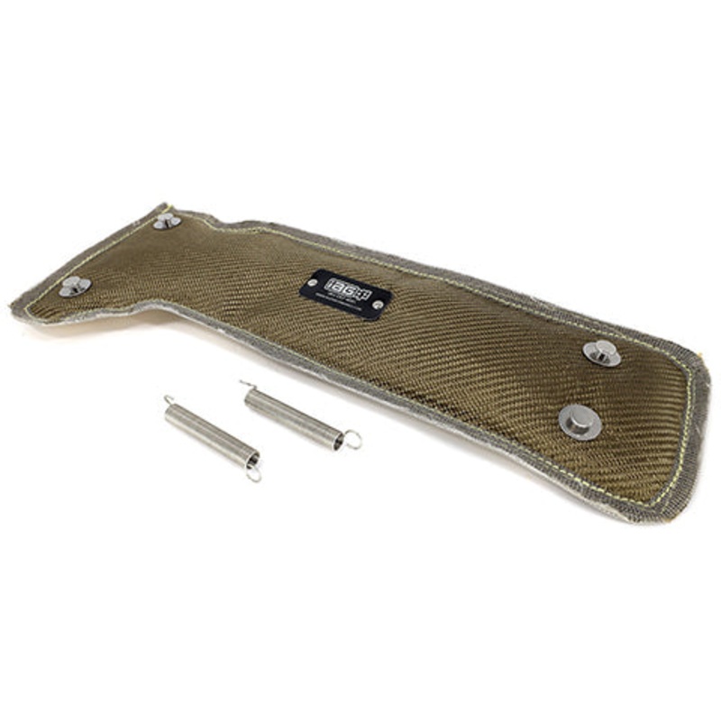 IAG Turbo Heat Shield Blanket | 2002-2014 Subaru WRX and 2004-2021 Subaru WRX STI w/ Internal Wastegates (IAG-EXT-4001)