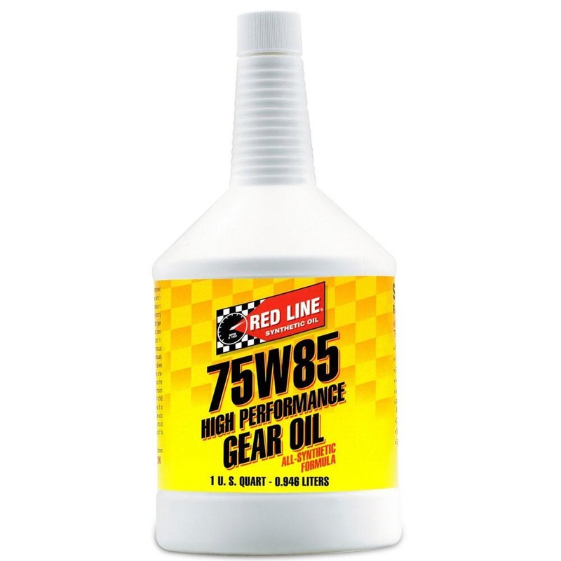 Redline 75W80 High Performance Lightweight Synthetic Gear Oil Fluid (1QT) (50104)